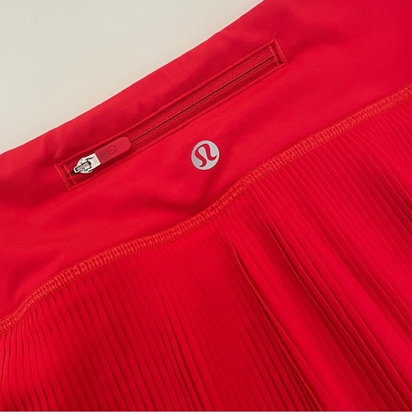 Lululemon Pleat to Street Mid-Rise Skirt in Hot Heat - Picture 7 of 11
